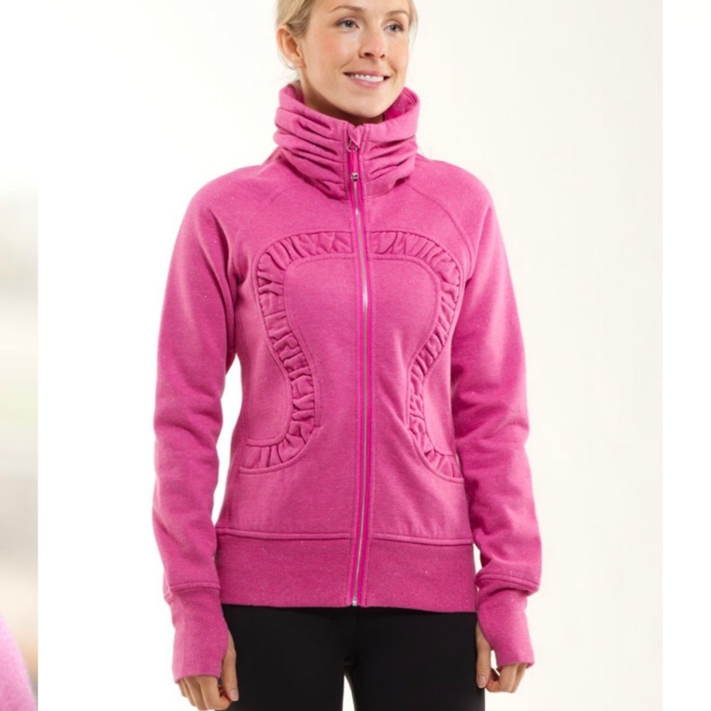 Lululemon Cuddle Up Like Scuba | 
Paris Pink | Metallic Threads | Sz 4-6